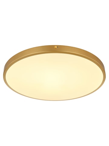 Globo lighting LED-Deckenleuchte "Tibey" in Gold/ Weiß - (H)3 x Ø 45 cm
