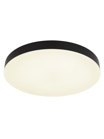 Globo lighting LED-Deckenleuchte "Matthew" in Schwarz/ Weiß - (H)4,5 x Ø 40 cm 