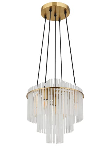 Globo lighting Hängeleuchte "Gorley" in Gold - Ø 40 cm
