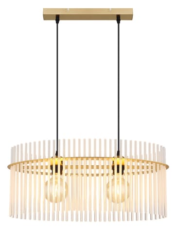 Globo lighting Hängeleuchte "Gorley" in Gold - (L)60 x (B)23 x (H)14 cm