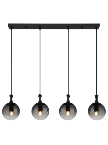 Globo lighting LED-Hängeleuchte "Dalton" in Schwarz - (L)90 x (B)15 x (H)130 cm