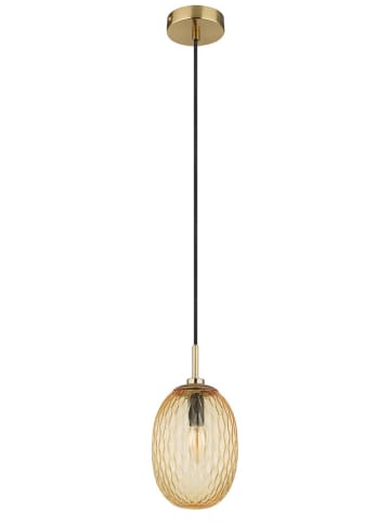 Globo lighting Hängeleuchte ''Devin'' in Gold - (H)120 x Ø 15 cm