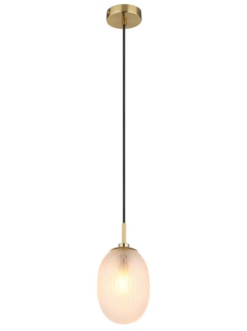 Globo lighting Hängeleuchte "Devin" in Gold - Ø 15 cm