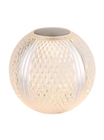 Globo lighting Ledtafellamp "Aida" transparant - (H)11,2 x Ø 12 cm