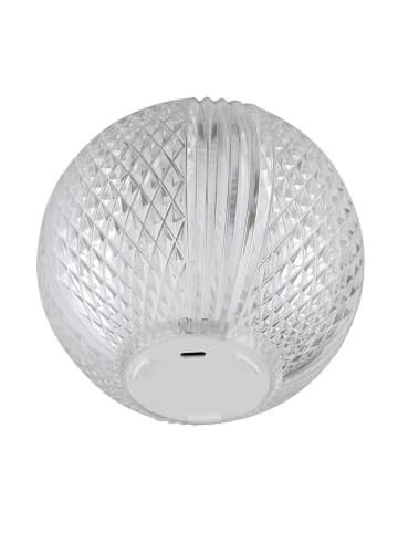 Globo lighting LED-Tischleuchte "Aida" in Transparent - (H)11,2 x Ø 12 cm