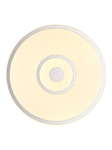 Globo lighting LED-Deckenleuchte "Astania" in Weiß - (H)6,5 x Ø 38 cm