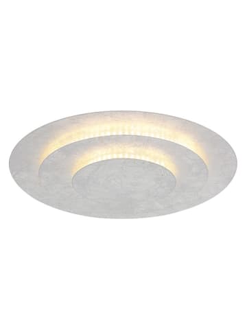 Globo lighting LED-Deckenleuchte "Heda" in Silber- (H)7 x Ø 35 cm