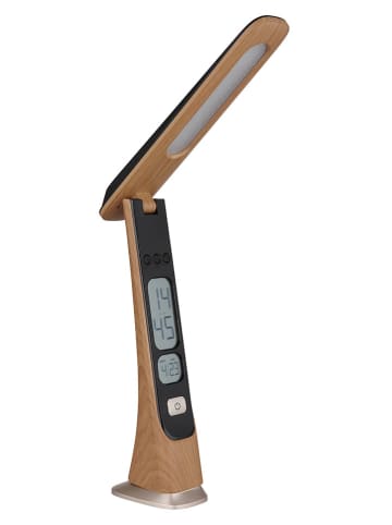 Globo lighting Ledtafellamp "Averie" lichtbruin - (B)24,5 x (H)31,4 x (D)5,7 cm