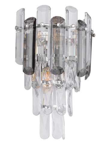 Globo lighting Wandleuchte "Orgina" in Transparent - (B)24 x (H)34 cm