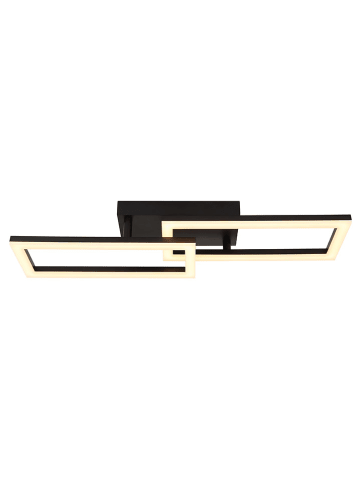 Globo lighting LED-Deckenleuchte "Sapena" in Schwarz - (B)61,4 x (H)9 x (T)19,5 cm