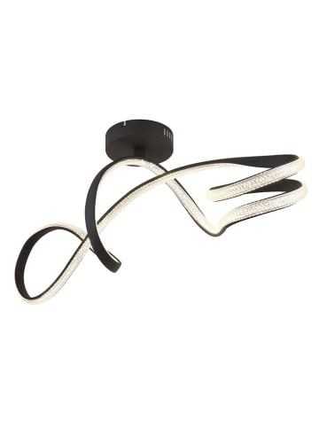 Globo lighting LED-Deckenleuchte "Swirl" in Schwarz - (B)90,8 x (H)33 x (T)28 cm