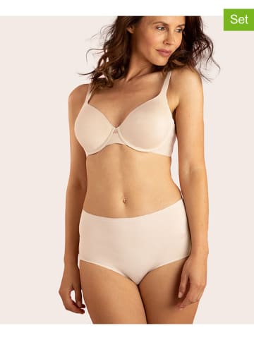 Royal Lounge 2er-Set: Taillepanty in Creme