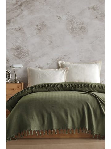 Elizabed Bettüberwurf in Khaki