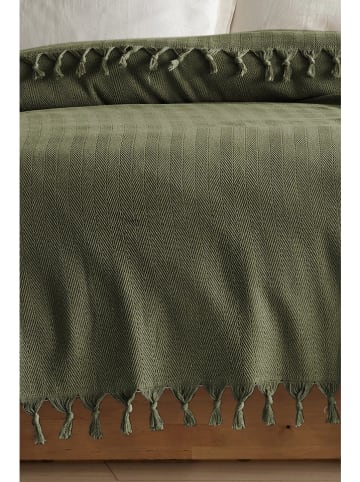 Elizabed Bettüberwurf in Khaki