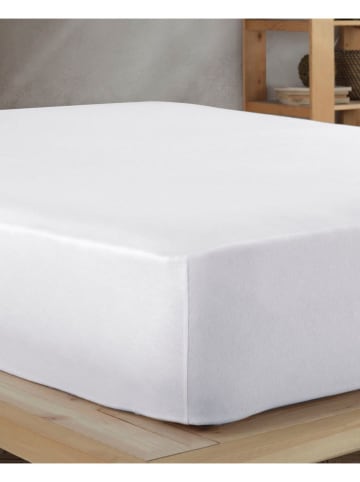 Elizabed Prześcieradło dżersejowe w kolorze białym na gumce