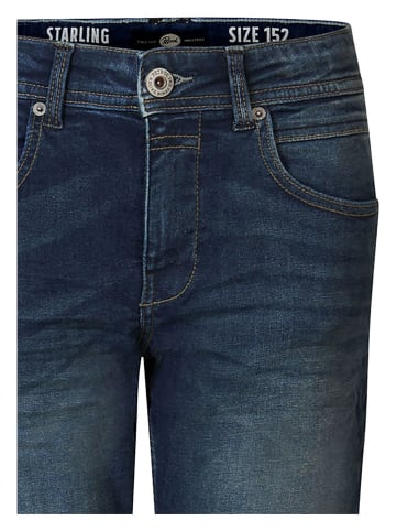 Petrol Industries Spijkerbroek - straight fit - donkerblauw