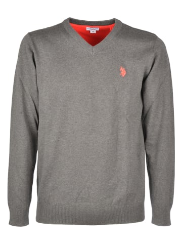U.S. Polo Assn. Sweter w kolorze antracytowym