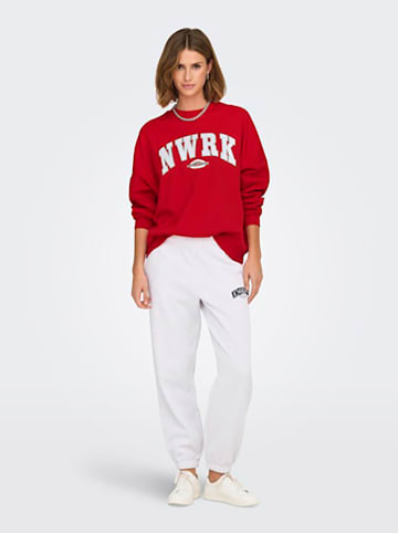 ONLY Sweatshirt in Rot