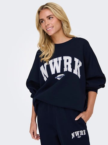 ONLY Sweatshirt donkerblauw