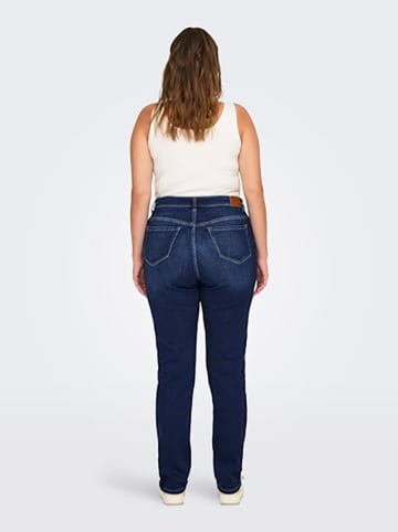 ONLY Carmakoma Jeans - Regular Fit - in Dunkelblau