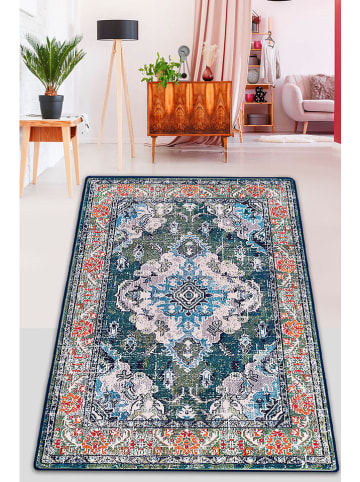 Conceptum Hypnose Baumwoll-Teppich ''Alfombra Sönil'' in Bunt
