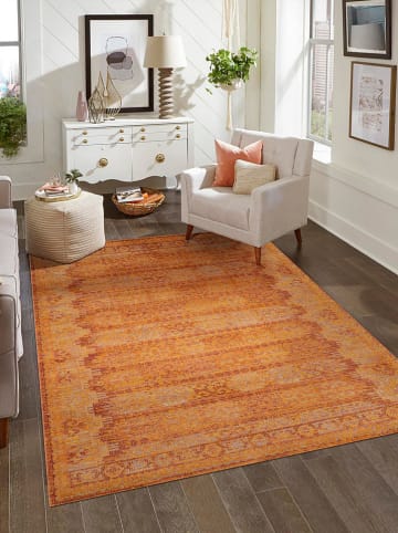 Conceptum Hypnose Kurzflor-Teppich ''Antik 1115'' in Orange
