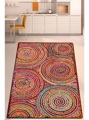 Conceptum Hypnose Kurzflor-Teppich ''Crop Circle'' in Bunt