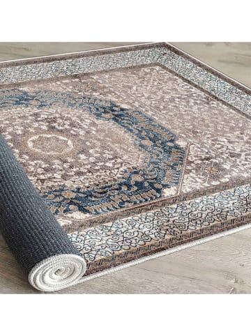 Conceptum Hypnose Kurzflor-Teppich in Beige/ Hellbraun