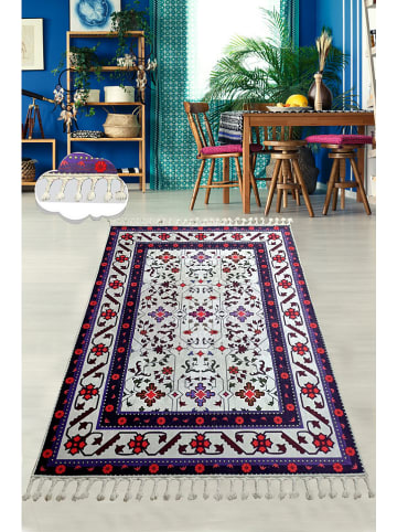 Conceptum Hypnose Kurzflor-Teppich ''Fisto Djt'' in Bunt