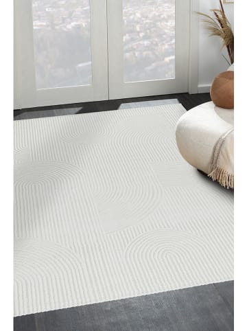 Conceptum Hypnose Kurzflor-Teppich ''Moda 1100'' in Creme
