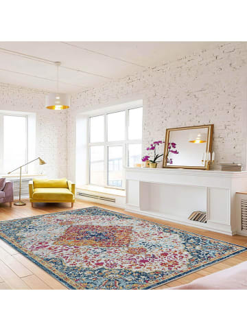 Conceptum Hypnose Baumwoll-Teppich ''Woopamuk175'' in Bunt