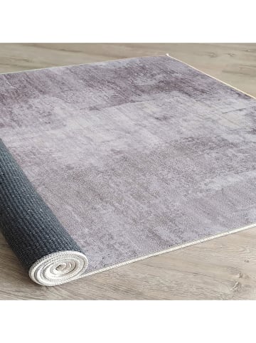 Conceptum Hypnose Baumwoll-Teppich ''Woopamuk206'' in Grau