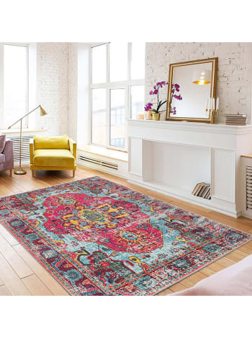 Conceptum Hypnose Baumwoll-Teppich ''Woopamuk240'' in Bunt