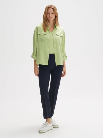 OPUS Blouse "Fappel" groen