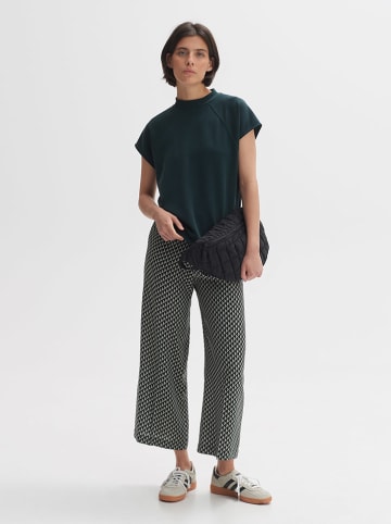 OPUS Koszulka "Gibbi" w kolorze zielonym