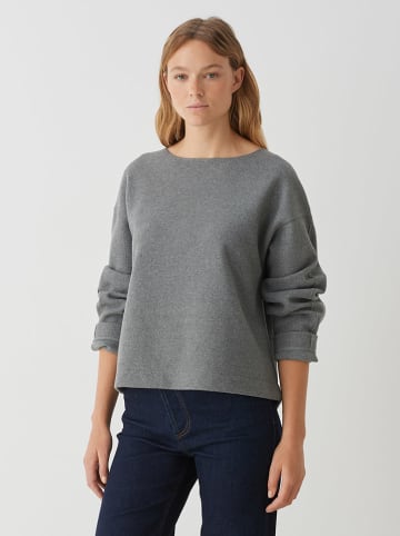 OPUS Sweatshirt "Mivy" in Anthrazit