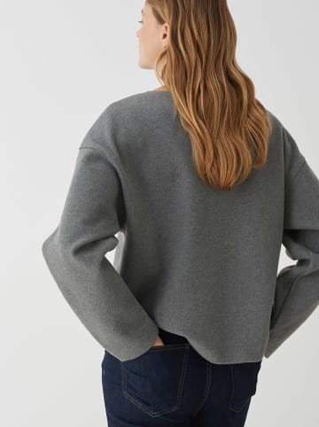 OPUS Sweatshirt "Mivy" in Anthrazit