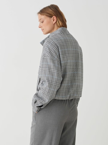 OPUS Übergangsjacke "Hemma" in Hellblau/ Grau