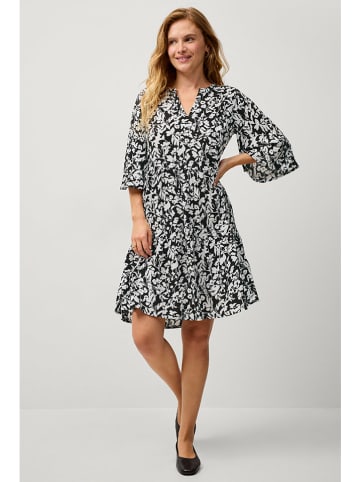 ellos Kleid "Stina" in Schwarz/ Weiß