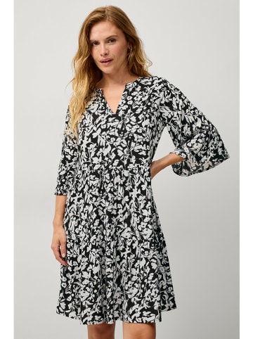 ellos Kleid "Stina" in Schwarz/ Weiß
