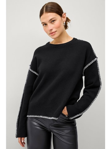 ellos Sweter "Mia" w kolorze czarnym