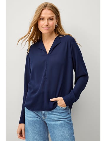 ellos Blouse "Uma" donkerblauw