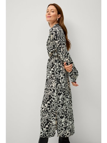 ellos Kleid "Nessa" in Schwarz/ Beige