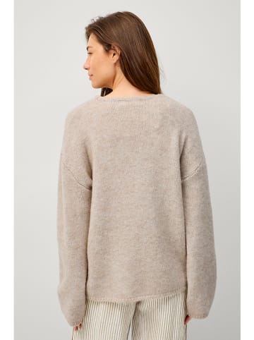 ellos Sweter "Jill" w kolorze beżowym