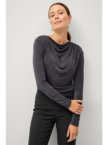 ellos Longsleeve "Valentina" antraciet