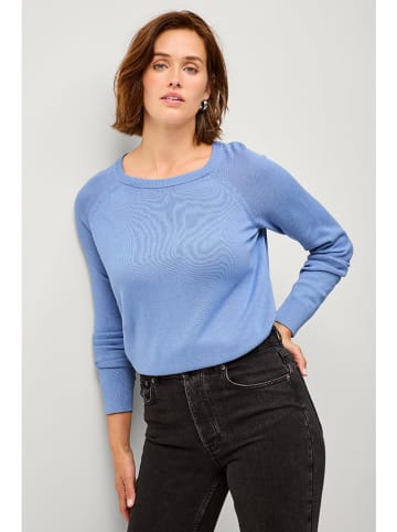 ellos Sweter "Mia" w kolorze niebieskim
