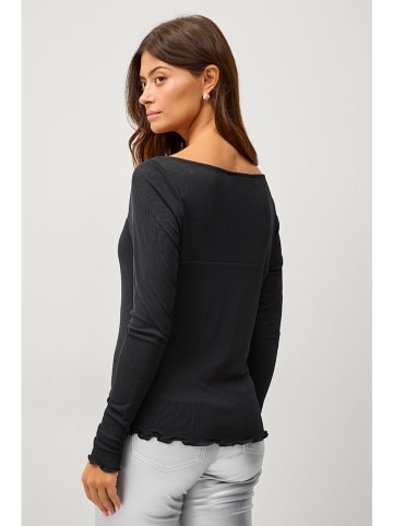 ellos Longsleeve "Signe" zwart