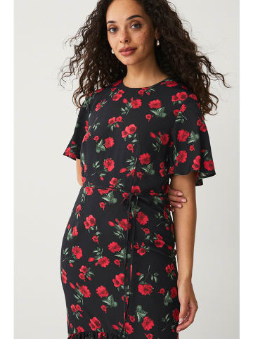 ellos Kleid "Alisa" in Schwarz/ Rot