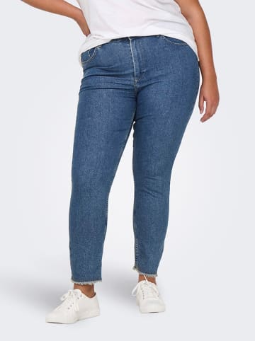 ONLY Carmakoma Spijkerbroek - slim fit - blauw