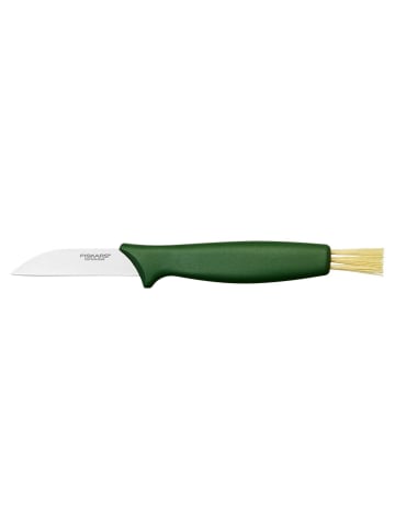 Fiskars Pilzmesser in Grün/ Silber - (L)7,5 cm